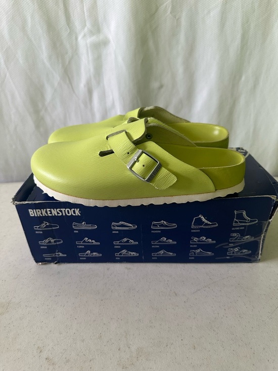Birkenstock Shoes - Concepts x Birkenstock Boston BS Epi Lime Clogs EU 39 US 8 New In Box